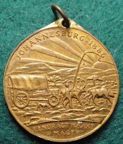 Medal for the Johannesburg Empire Exhibition 1936 (and the Centenary of the Great Trek)