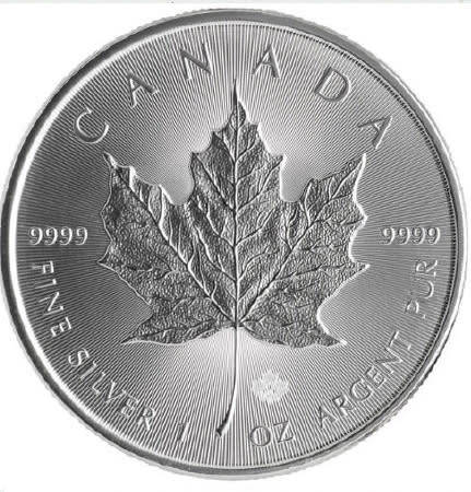 Canada : 1 OZ SILVER Maple Leaf Coin of 2015