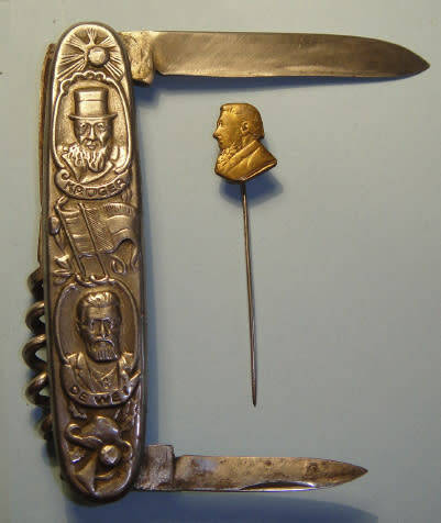 President Paul Kruger & Christian de Wet Pocket Knife made by PANDA