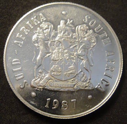Republic of South Africa : SILVER R1 of 1987