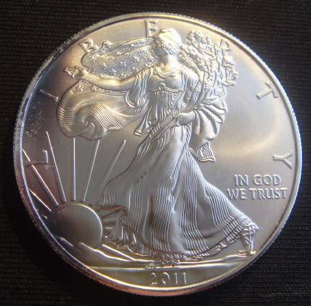 United States of America : American Eagle 1OZ Silver Dollar of 2011 (Mint State)