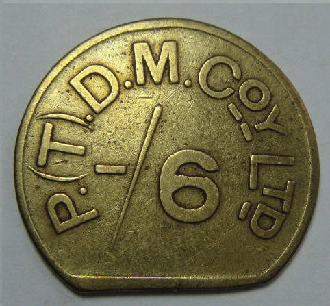 Premier Transvaal Diamond Co Ltd 6d Token (Hern Number 450j)