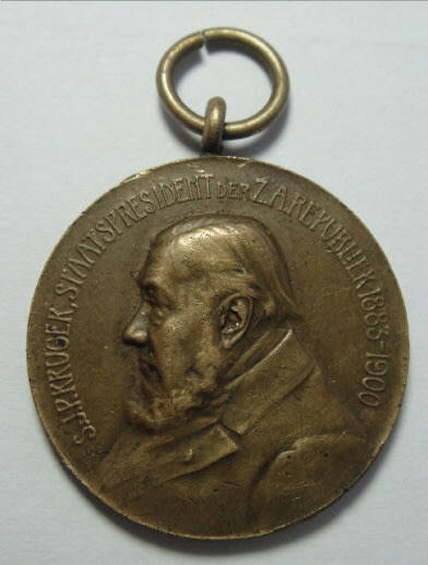 Paul Kruger 1904 Funeral Medallion from De Volksstem