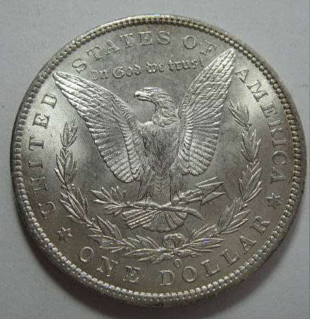 United States of America: Silver Morgan Dollar of 1901 (New Orleans Mint)