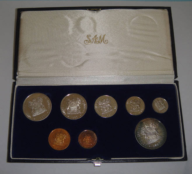 Republic of South Africa : Proof Set of 1987