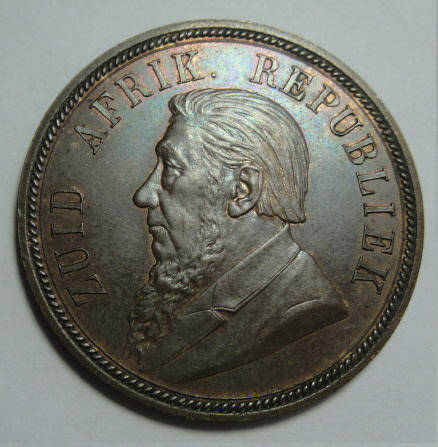 Paul Kruger ZAR: Penny of 1892 (Uncirculated)