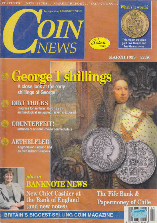 Coin News Magazine, March 1999 (Only for personal pick up in the Western Cape)