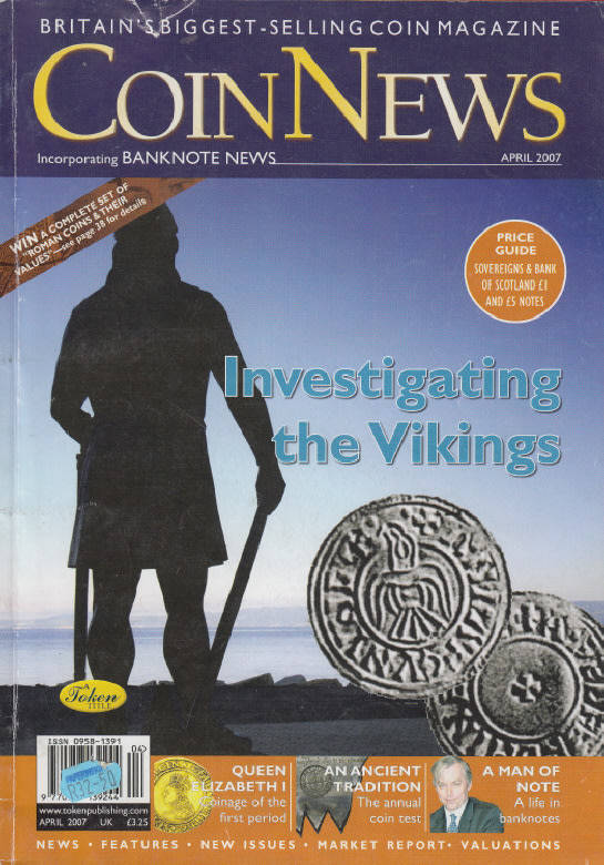 Coin News Magazine, April 2007 (Only for personal pick up in the Western Cape)