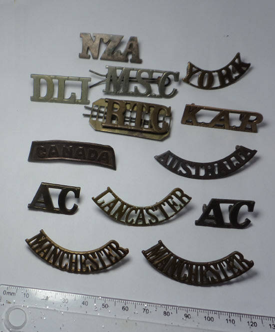 Military Badge Collection: Various Badges