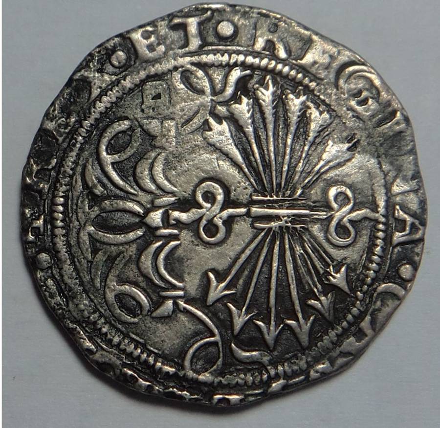 Spain, Ferdinand and Isabella Silver 3 Reales (1469-1504)