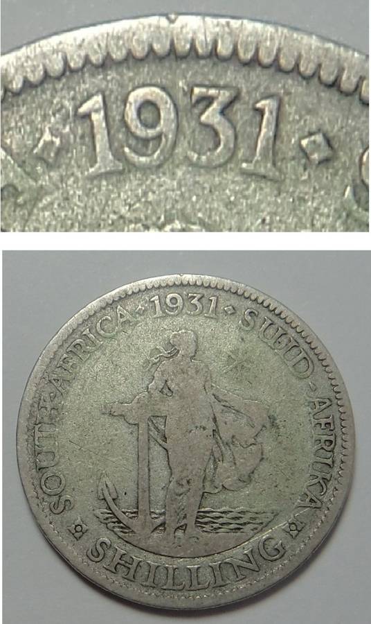 Union of South Africa: The RARE Shilling of 1931