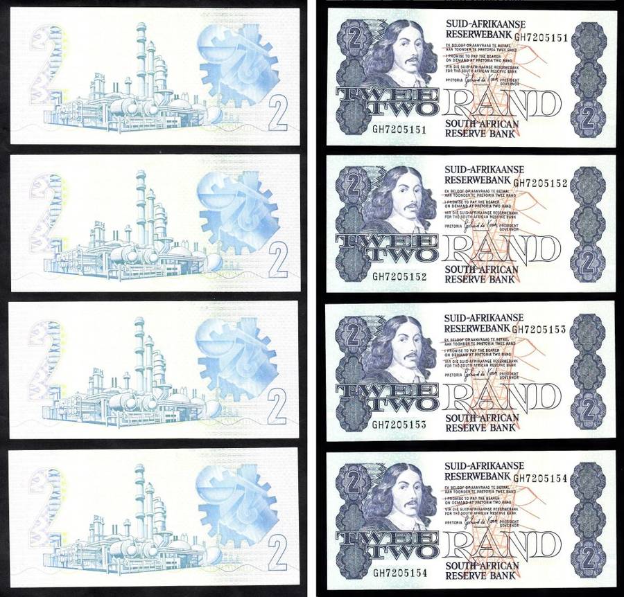 RSA R2 of the 1980s (Consecutive GH Notes)