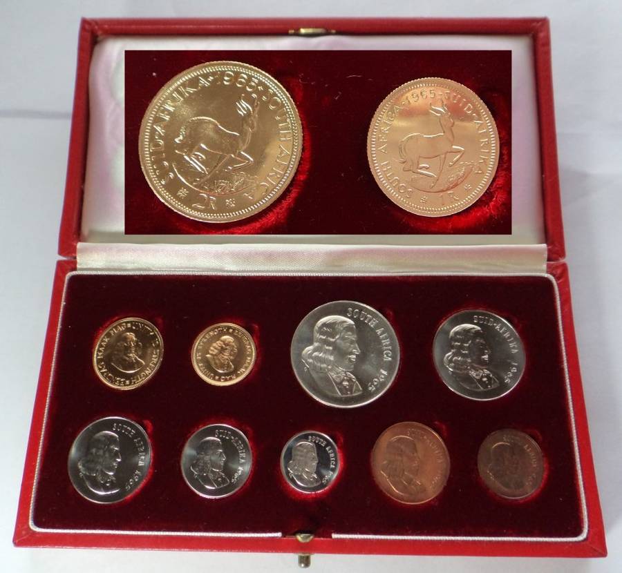 Republic of South Africa: The LONG Proof Set of 1965 (2 sets available)