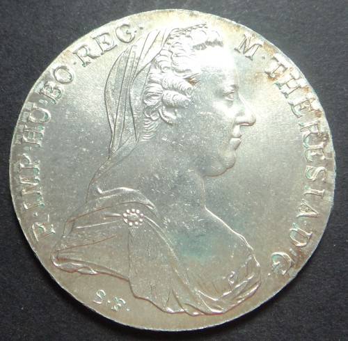 Austria, Silver Maria Theresa Silver Thaler dated 1780