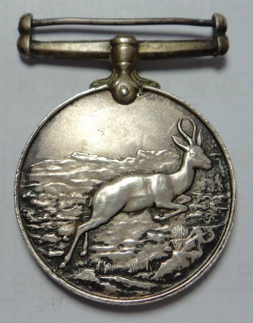 WW2 Africa Service Medal to 151982 S.C. Thomson
