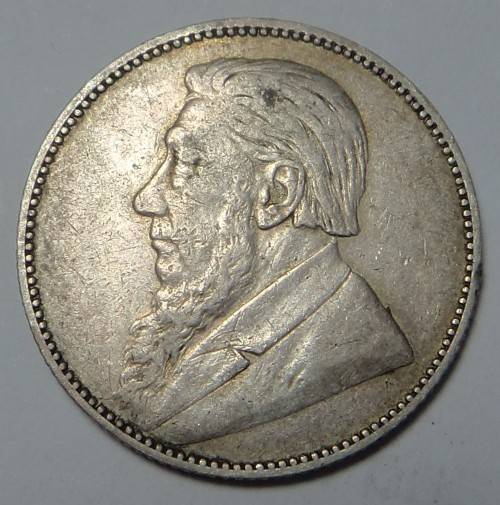Paul Kruger ZAR: Shilling (1/-) of 1896