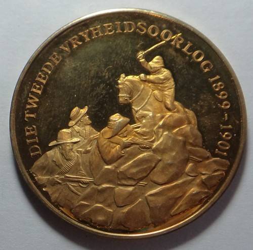 Sterling Silver Medal: Die Tweede Vryheidsoorlog 1899-1901
