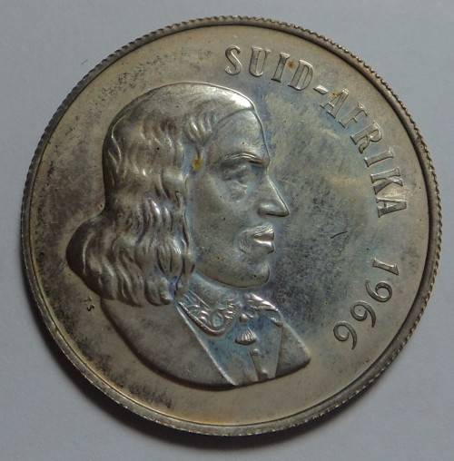 RSA: Proof Silver R1 of 1966 (Afrikaans) 2 available