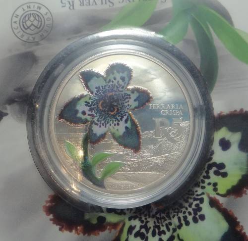 RSA: 1 Oz Silver R5: Starfish Lily