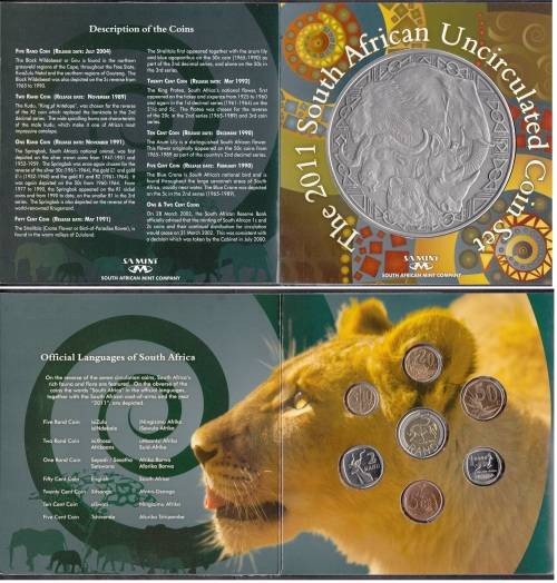 2011 RSA Uncirculated Coin Set
