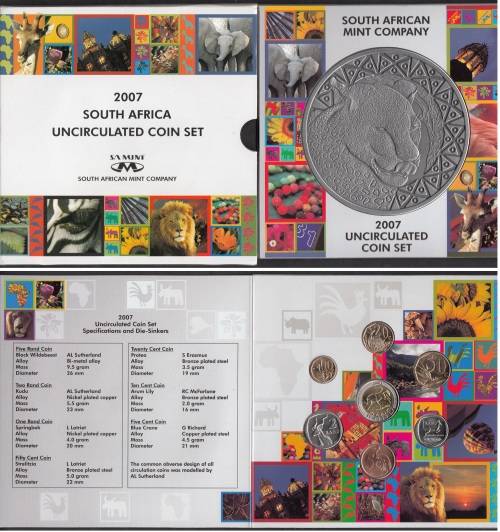 2007 RSA Uncirculated Coin Set