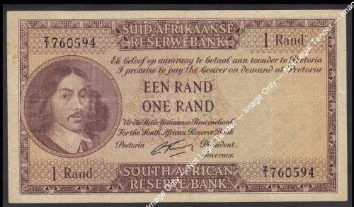 Rep. of SA: Z1 Replacement R1 Note of 1962