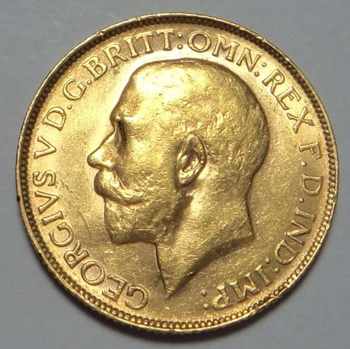 Australia (Perth) George V Gold One Sovereign of 1918