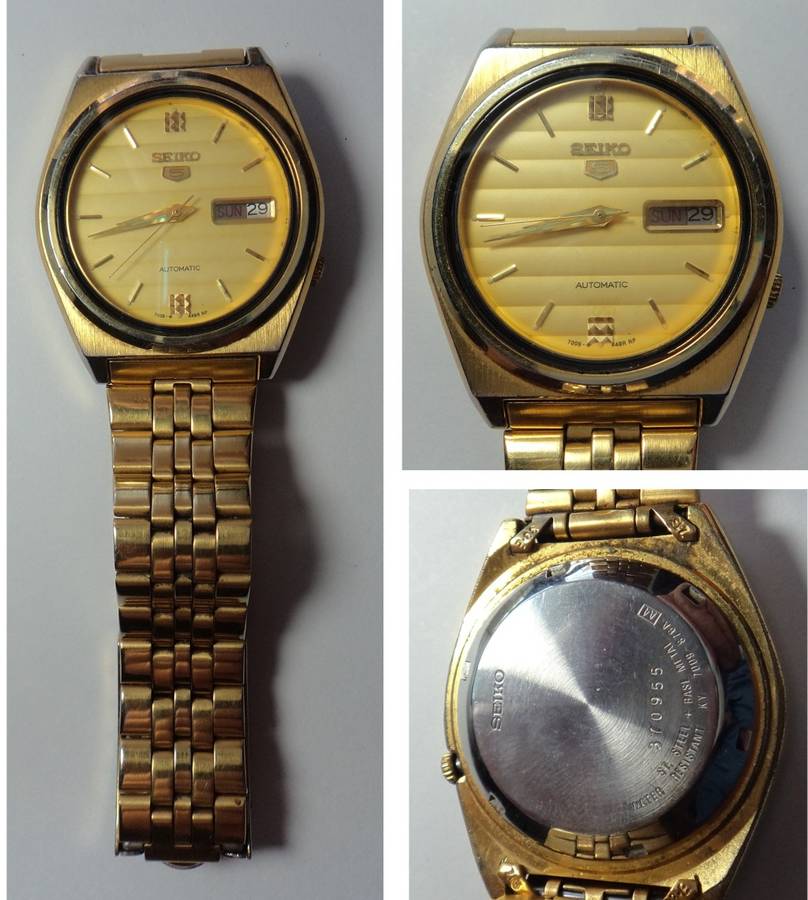 Men`s Seiko Watch with Insurance Valuation
