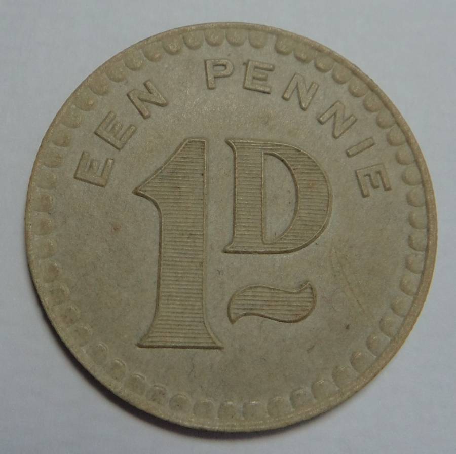 Union Internment Camp 1d Token (Very Scarce)
