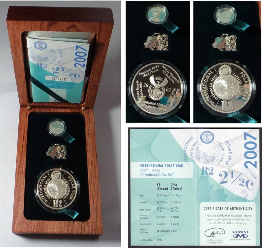 Combination Set: Tickey & R2 Crown 2007 (Polar Year)