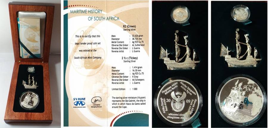 Combination Set: Tickey & R2 Crown 2009 (Maritime History)