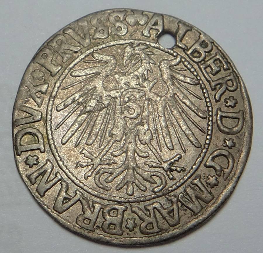 Duchy of Prussia, Albert I, Silver Groschen of 1541