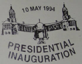ULTIMATE COLLECTION: Inauguration of Nelson Mandela: S Africa, 10 May 1994 (2nd Last Collection )