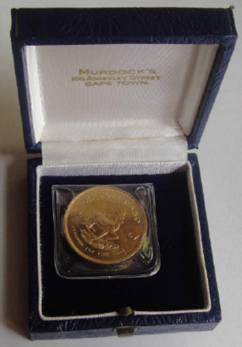 Full KRUGER RAND (One Ounce) 1967 (South Africas FIRST Kruger Rand)