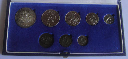 1973 RSA Short Proof Set in Blue SAM Box as issued.