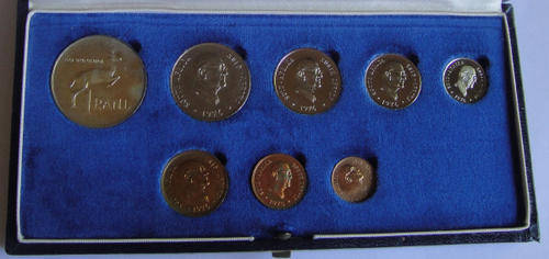 1976 RSA Short Proof Set in Blue SAM Box as issued.