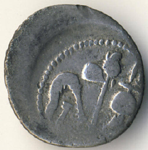 Silver Denarius of Julius Caesar 49BC (Elephant and Serpent)