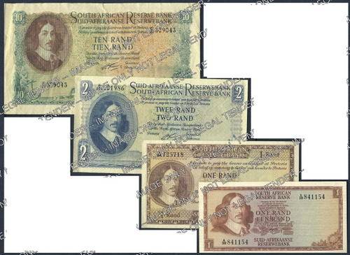 Rissik Type Set (Only R10 not Uncirculated)