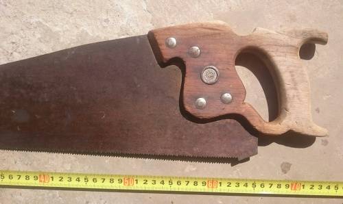 Old DISSTON USA wood saw