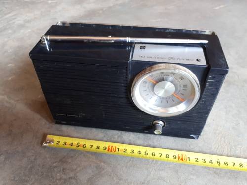 Old vintage NATIONAL PANASONIC 9 transistor radio - WORKING CONDITION!