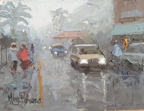 MIKE PARSONS - original oil painting