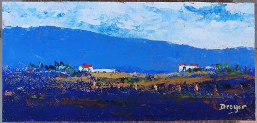 Original oil painting by DREYER