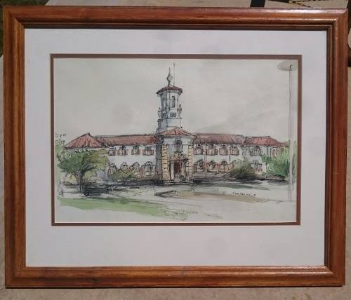 Original watercolour painting by DEON KRUGER