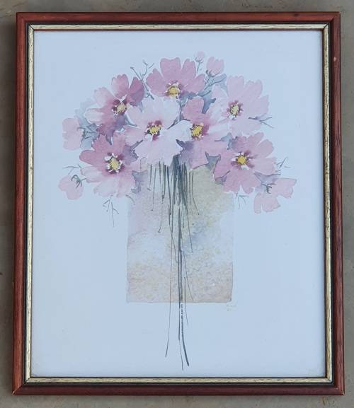 Original watercolour painting by WILME SMIT