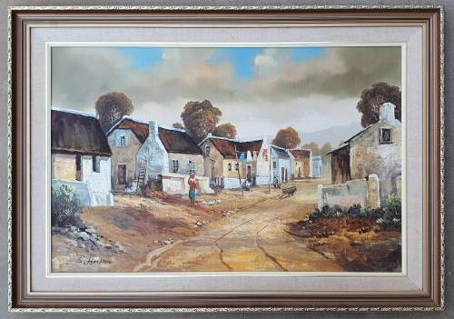 Original oil painting by S. HARPER