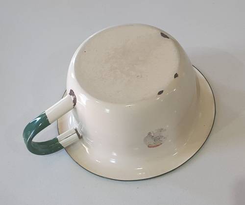 Vinage enamel bedpan (Koos) as per photos