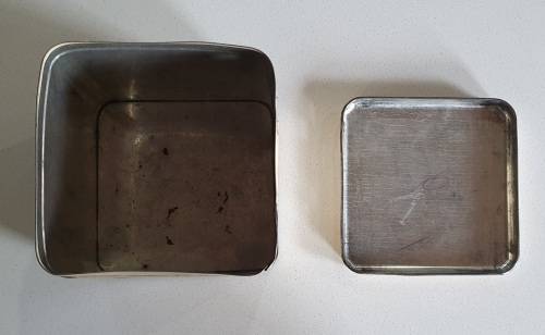Old Mazawattee Tea Tin, 1LB. as per photos