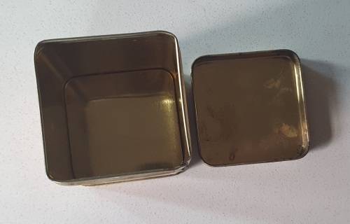 MAZAWATTEE tea tin as per photos