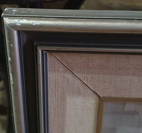 Original framed oil painting as per photo, by DONNA WOODS