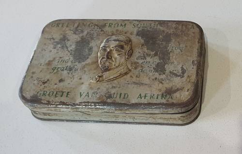 OLD Jan Smuts 1940 tin as per photos